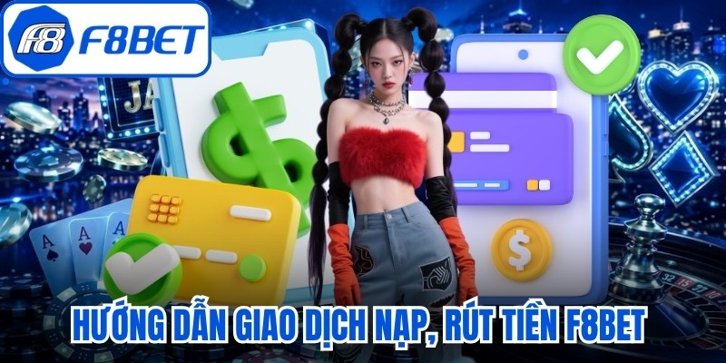 Hướng dẫn giao dịch nạp, rút tiền F8bet đơn giản, dễ thao tác