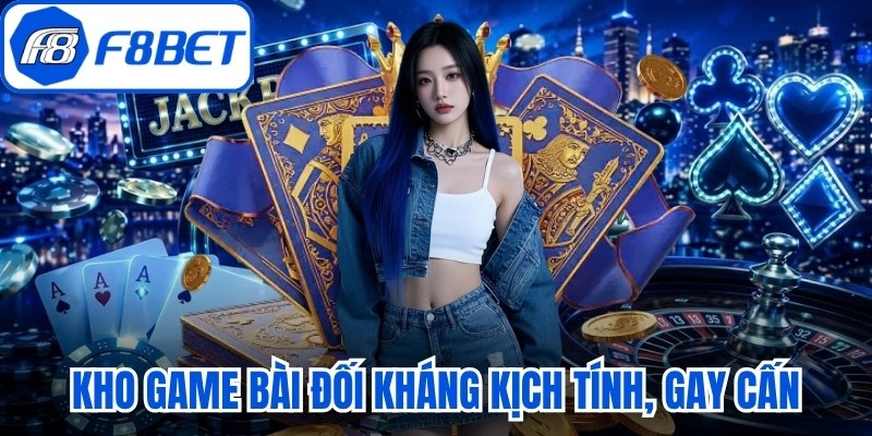 Kho game bài đối kháng kịch tính, gay cấn