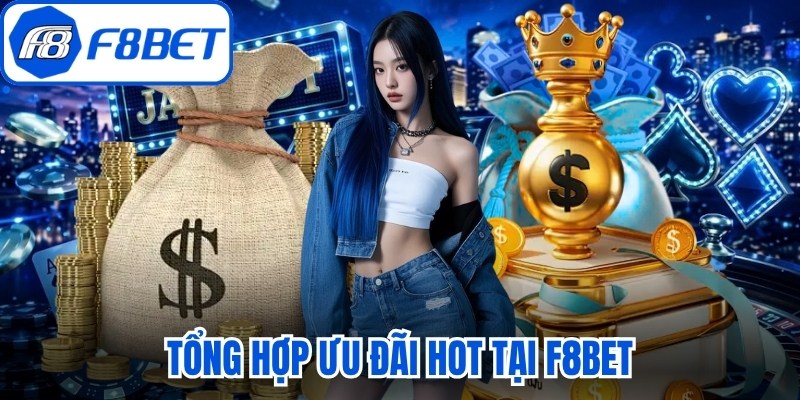 Tổng hợp ưu đãi hot tại F8bet